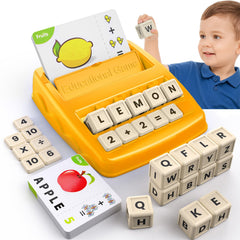DEGIDEGI letters-flashcards promote early reading and spelling practice
