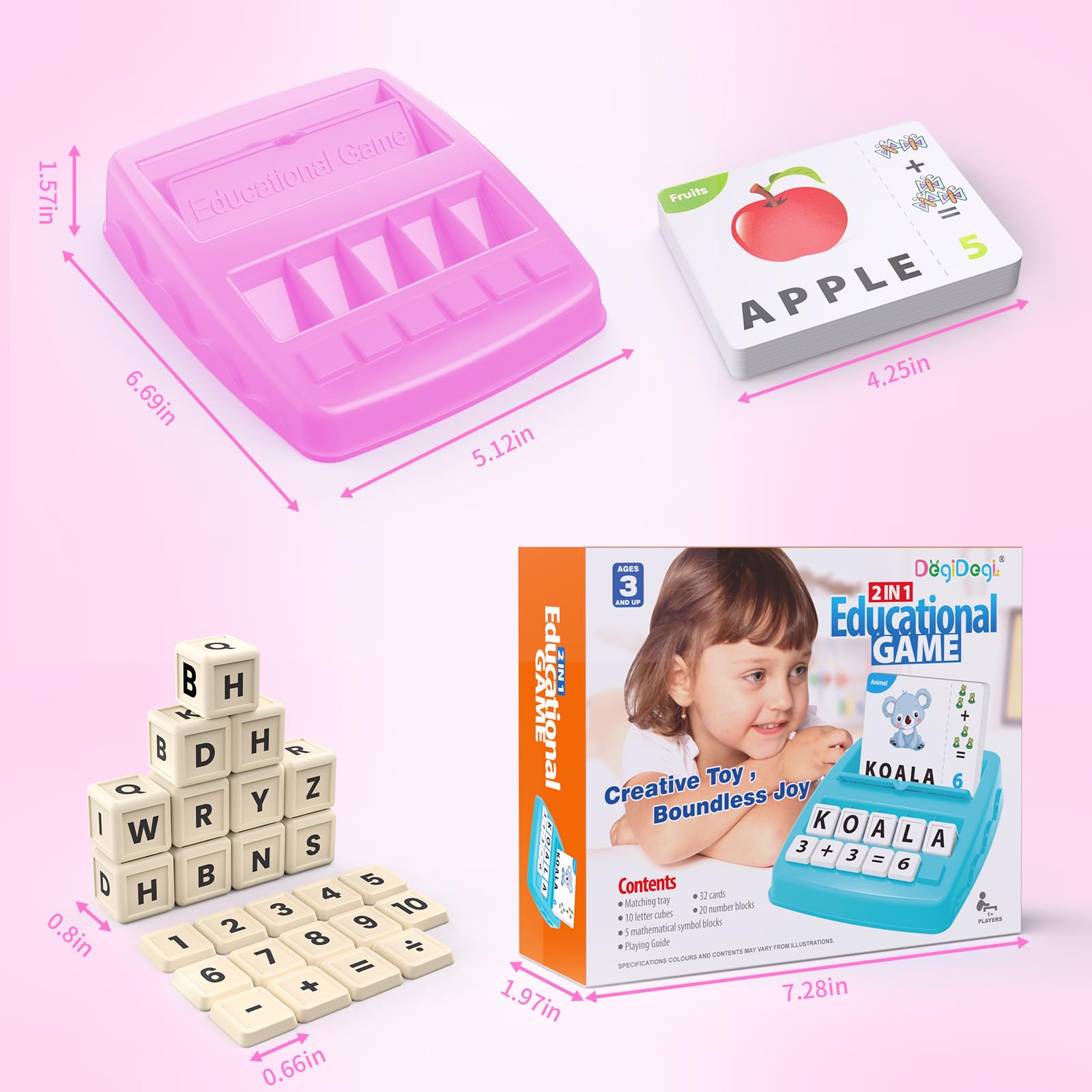DEGIDEGI gift package image conveys ready-to-gift learning set.