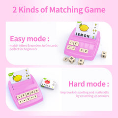 DEGIDEGI letter cubes are large and durable for little hands.