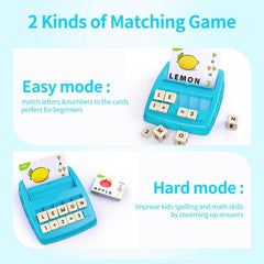 DEGIDEGI letter cubes support hands-on letter recognition and fine motor skills