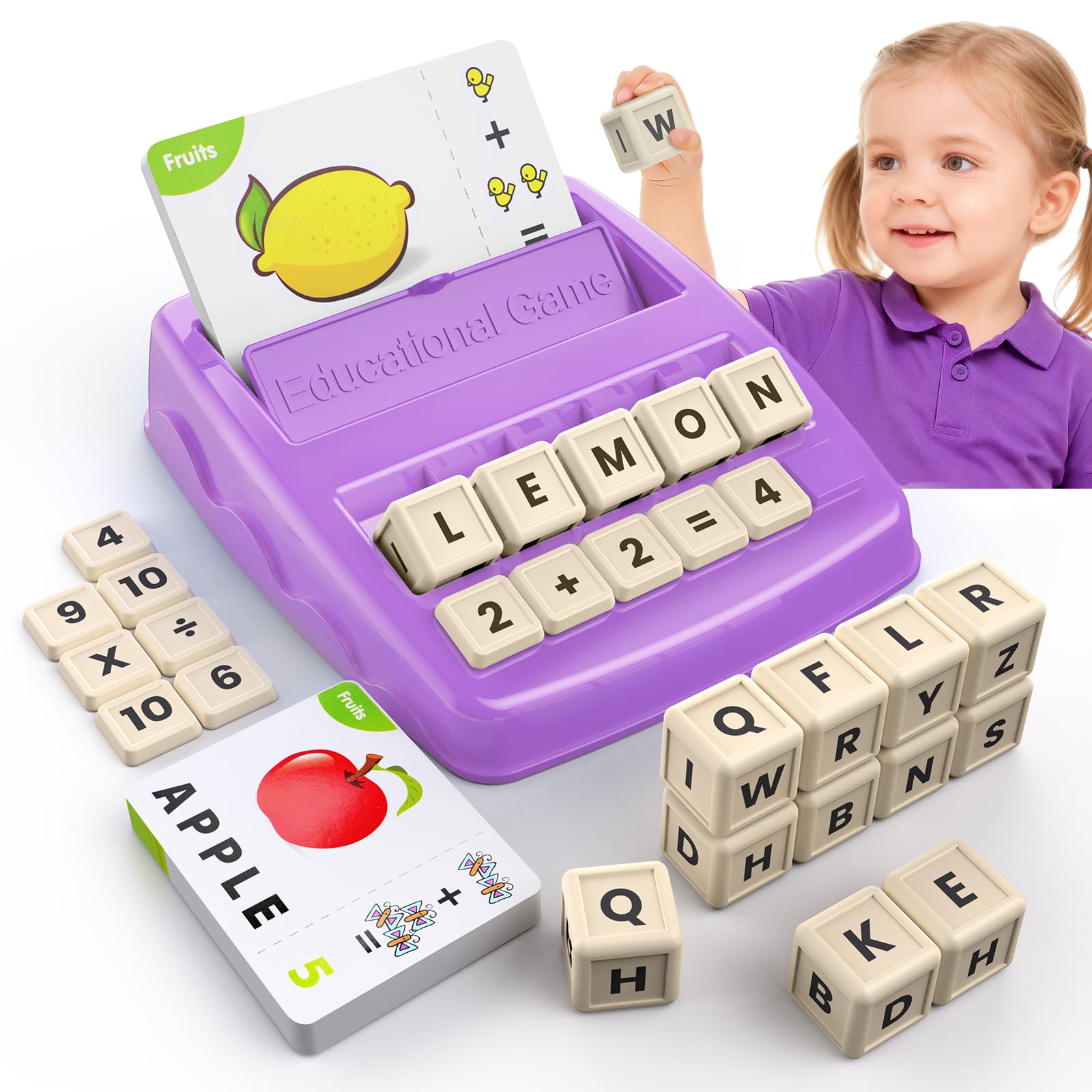 DEGIDEGI matching letter games flashcards for interactive word learning in preschool.