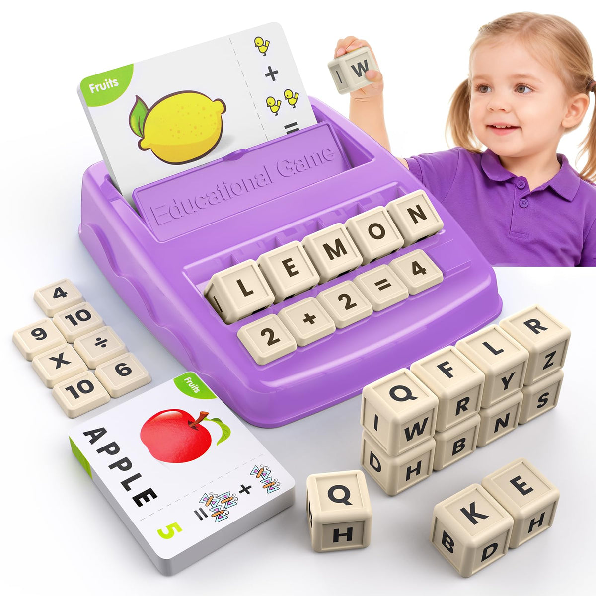 DEGIDEGI matching letter games flashcards for interactive word learning in preschool.
