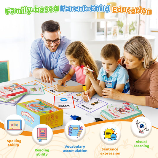 DEGIDEGI five-level sight words set to grow reading skills progressively