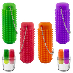 Deiviko Little Ouchies color-change pendant glowing with touch-responsive warmth and stress relief.