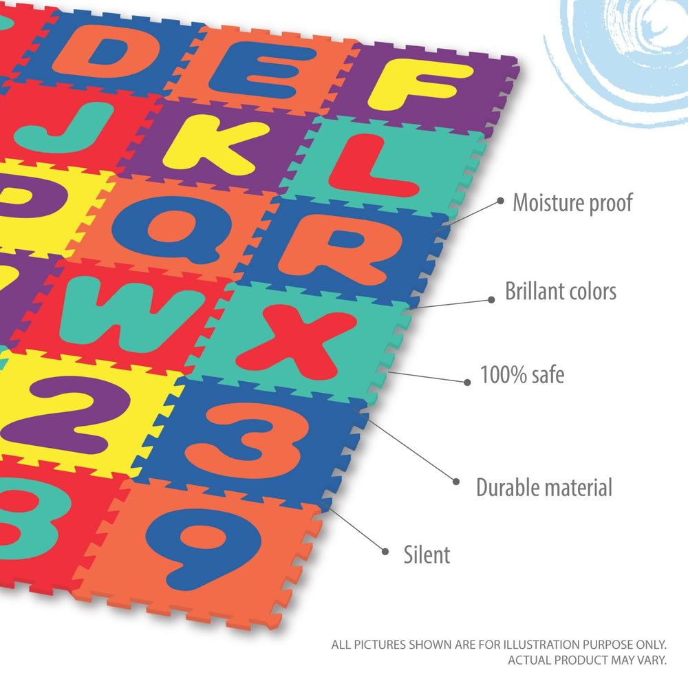 Deke Home easy-to-clean tiles wipe down quickly after busy playtimes.