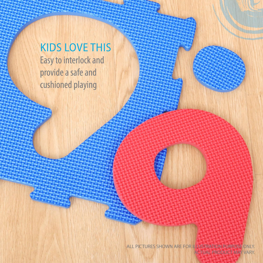 Deke Home letters and numbers help toddlers learn basics at home or in daycare.