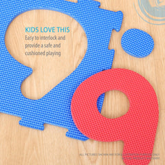 Deke Home letters and numbers help toddlers learn basics at home or in daycare.