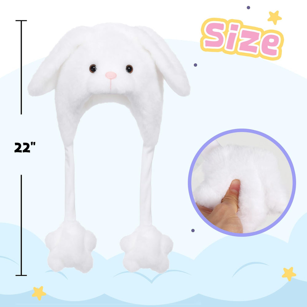 Deletoys cat-ears plush hat adds charming flair to parties and photos.