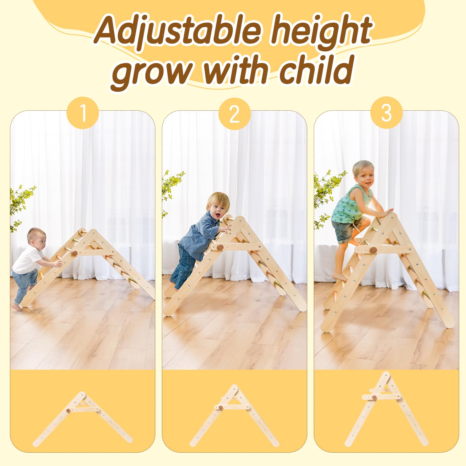Deli rainbow rocker inverted setup demonstrates big rocker for imaginative play