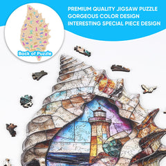 Delobil eye-catching unique-shaped puzzle: adds charm to any puzzle collection.