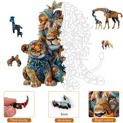 Delobil Puzzle Saver included, protects and displays a finished puzzle