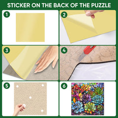 Delobil storage box included protects the puzzle after completion.