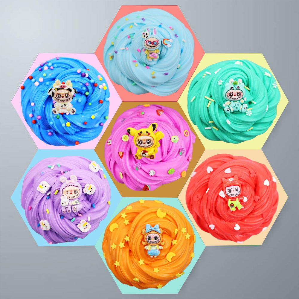 Delpaneo Butter Slime shows soft, stretchable texture for sensory fun