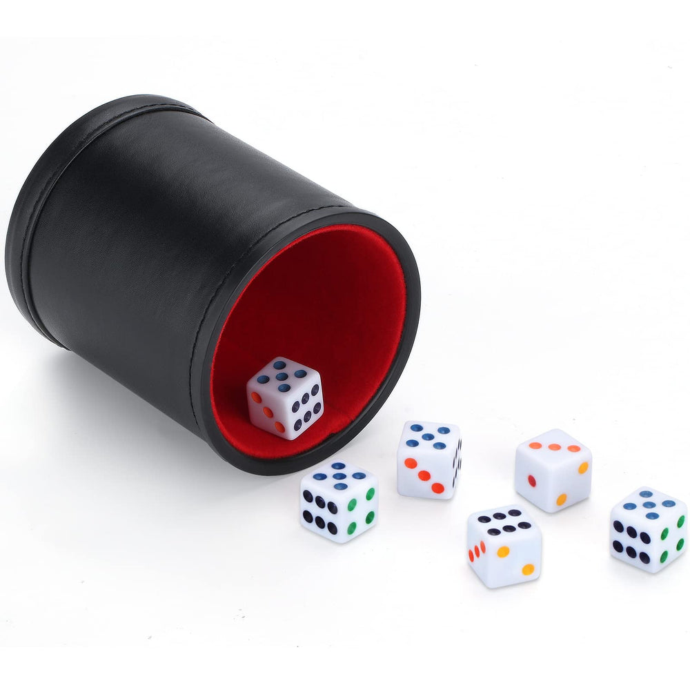 Delta-shop compact dice cup packaging suitable for travel