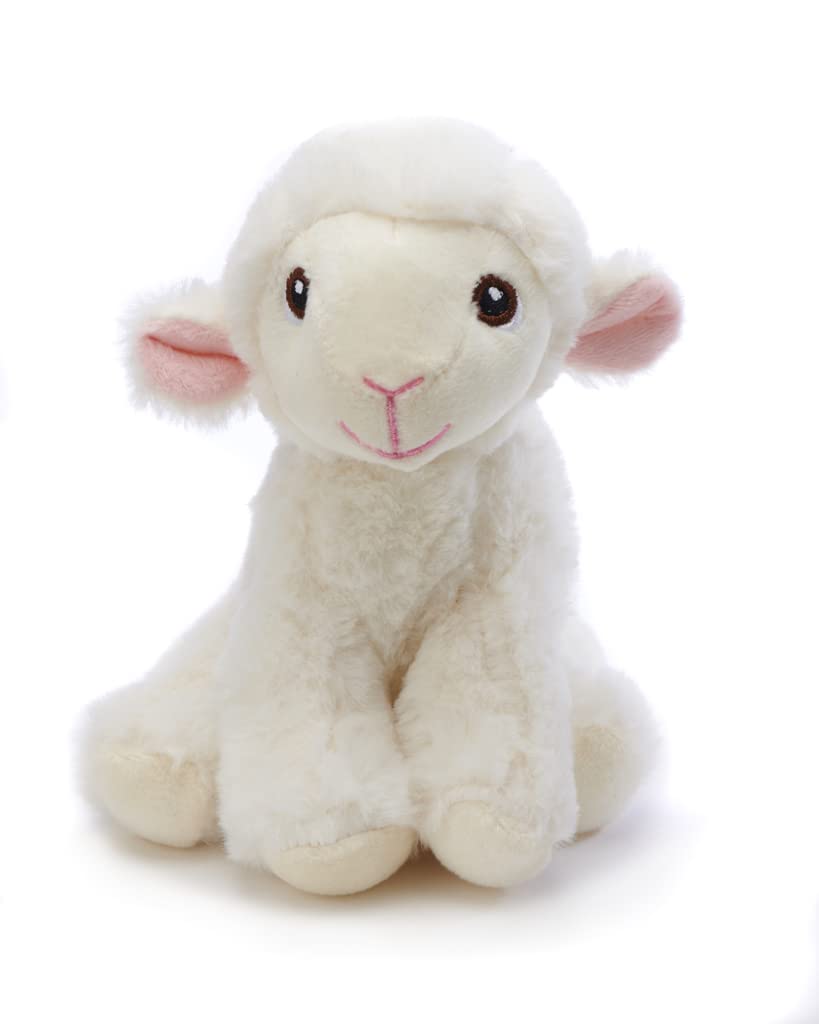 Deluxe Paws Your Planet 6in Lamb plush with ultra soft fur for comforting playtime.