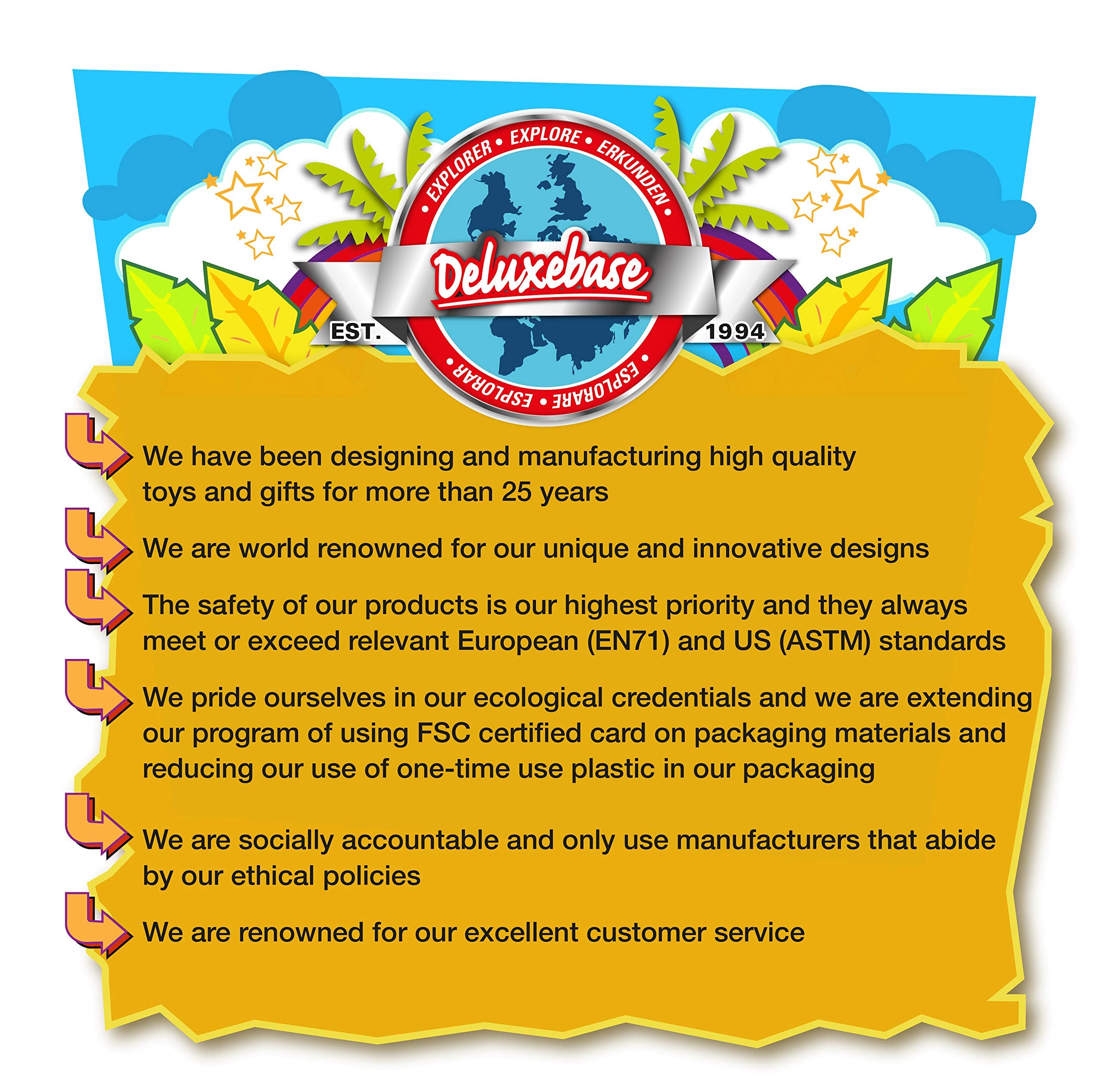 Deluxebase Rep Pals gift-ready stretchy toy attracts curious kids during birthdays