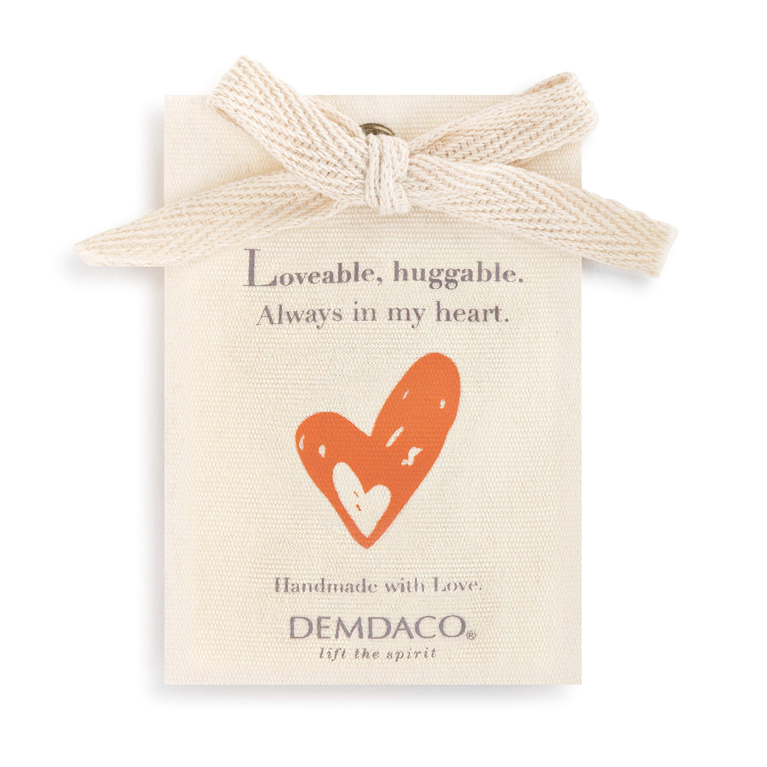 DEMDACO 8.5 inch compact bear fits little hands for bedtime hugs