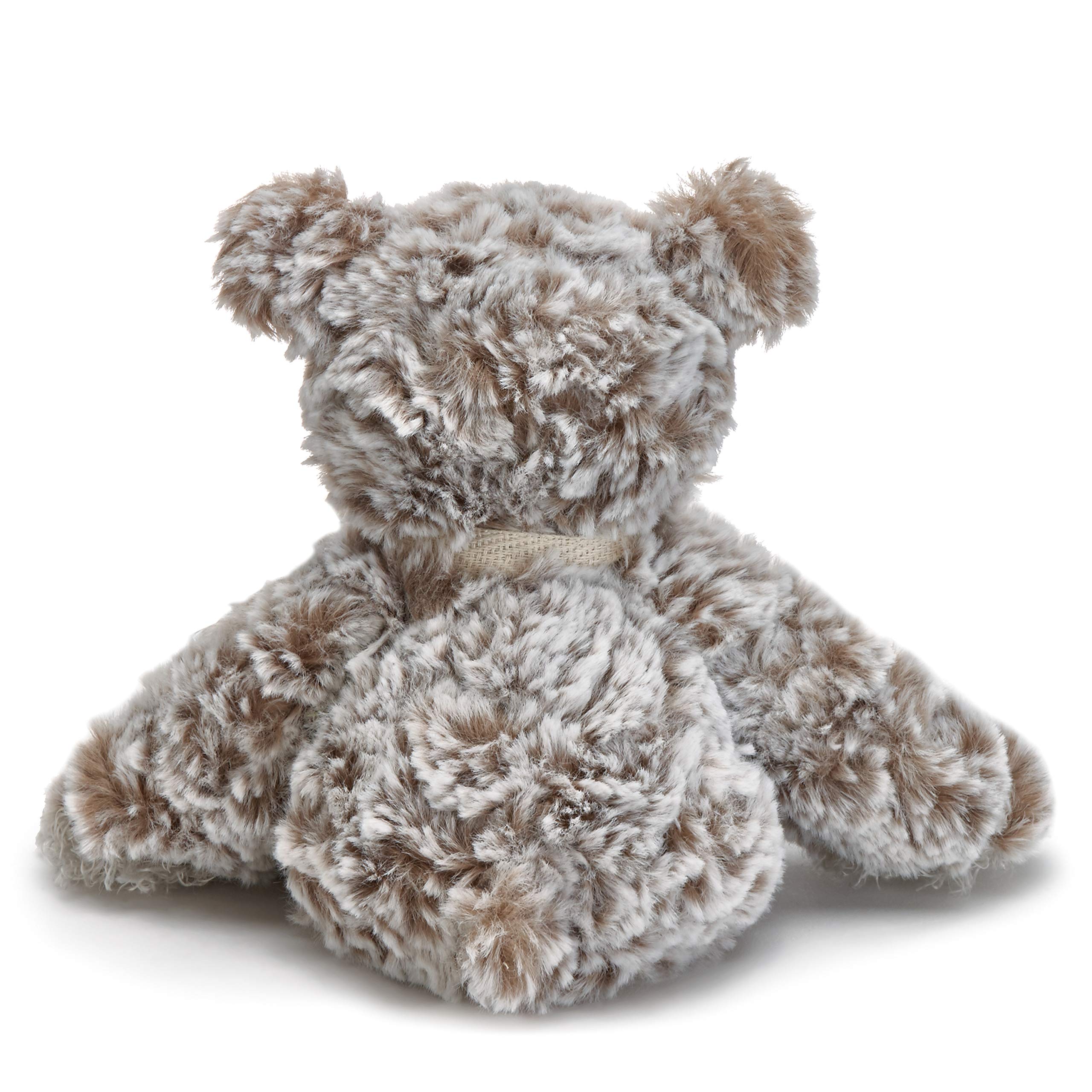 DEMDACO Feel Better Mini Giving Bear being hugged by child emphasizes portability for on-the-go comfort