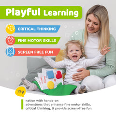 deMoca Busy Book makes a gift for boys and girls on the go