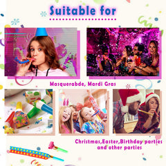 DEMOCRATIDO party supplies noisemaker set for celebrations
