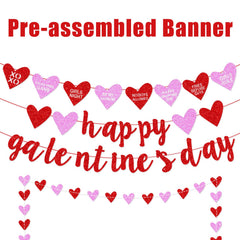Deneo pre-strung banner ready to hang on walls or windows.