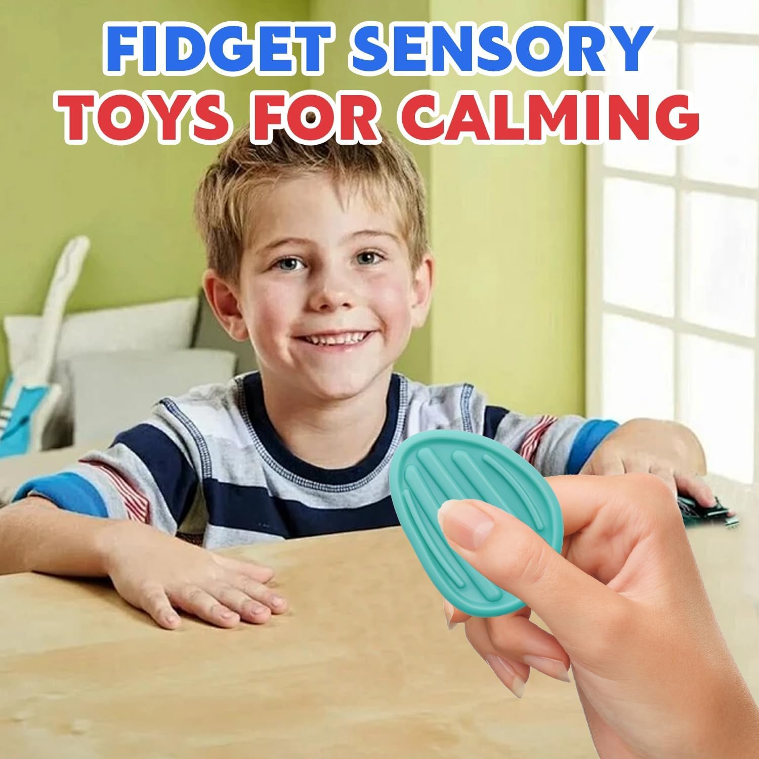 DENEZE quiet fidget stones offer pocket-size anxiety relief during study or travel