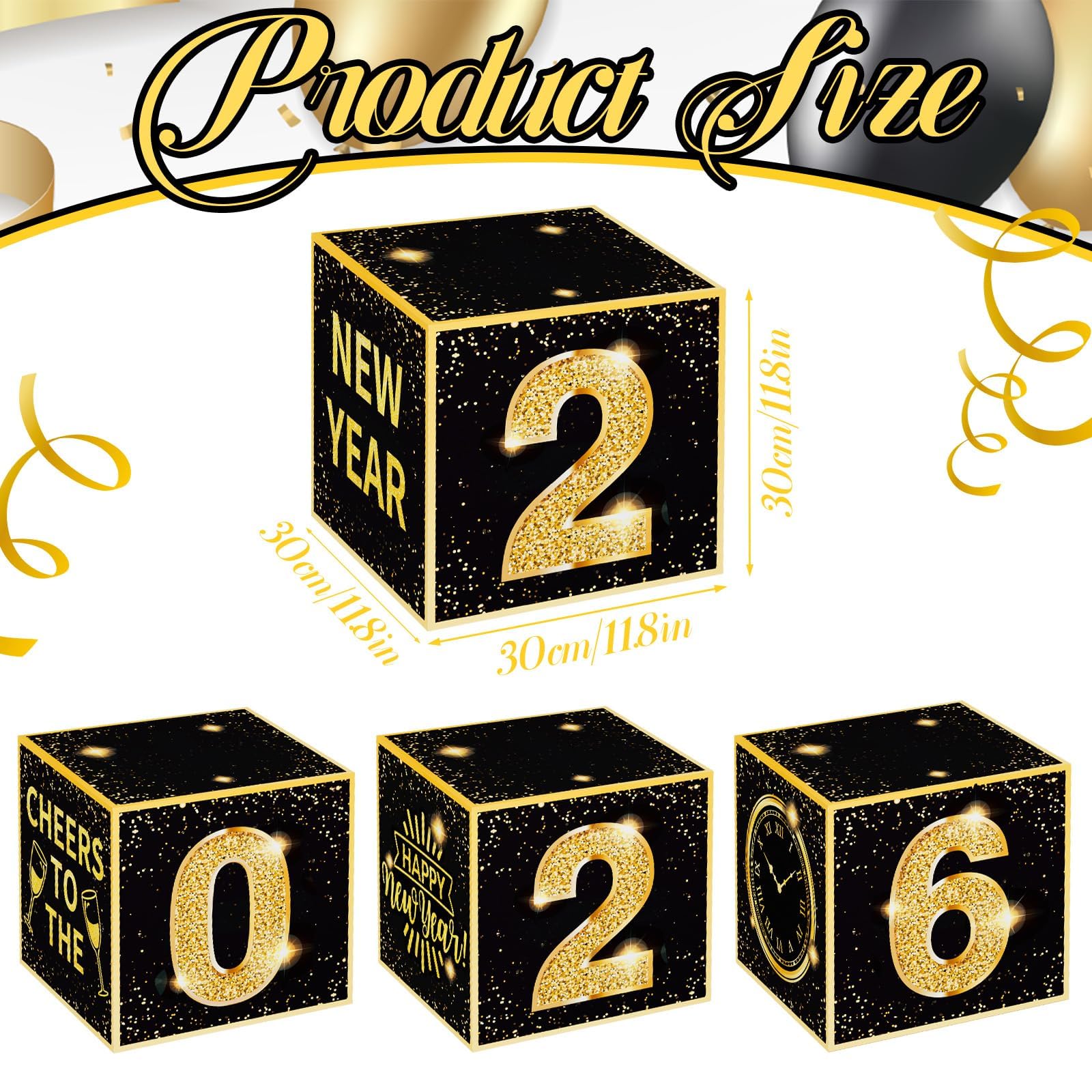 Denylo Pro black gold decor design elevating party ambiance
