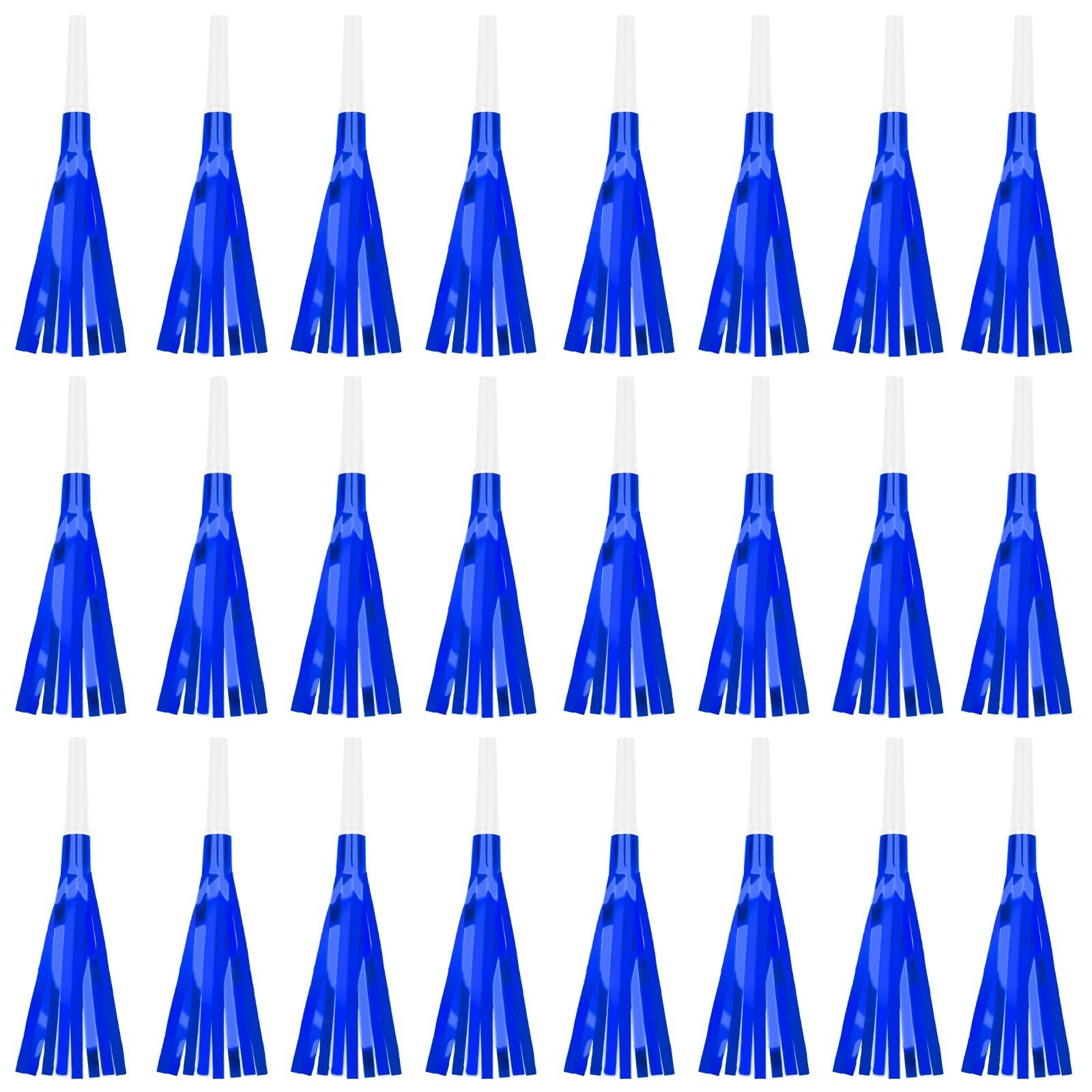 Denylo pro blue glitter noise maker with tassel for festive cheering