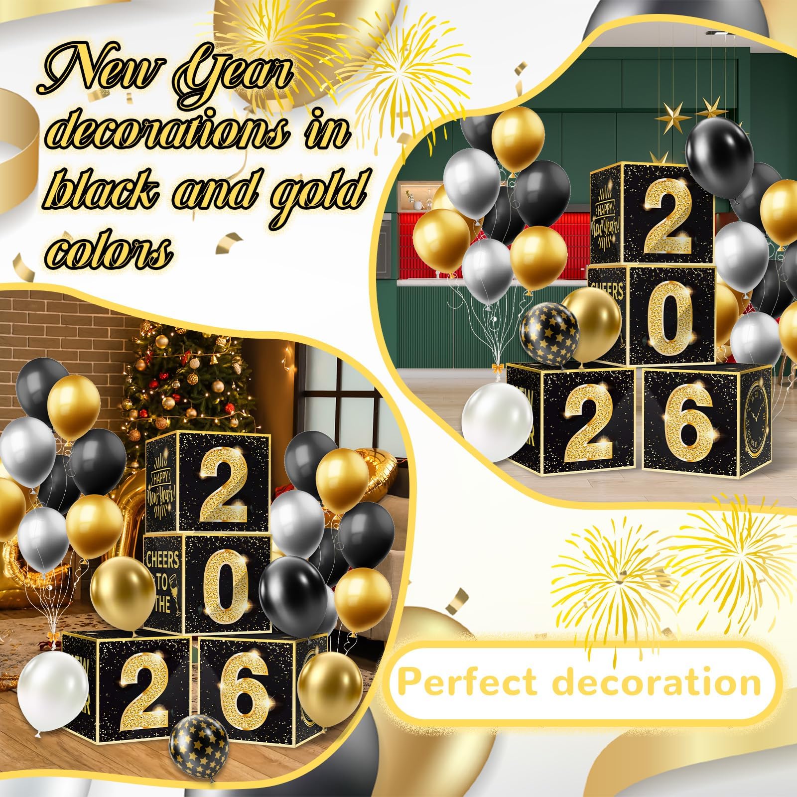 Denylo Pro New Year theme decor ideal for festive setups