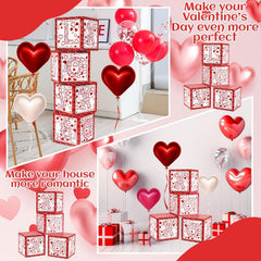 Denylo Pro valentines-day party-decor balloon box, convenient centerpiece for celebrations.