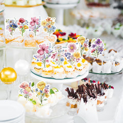 Deorfuy Wildflower cupcake decor kit for easy party styling