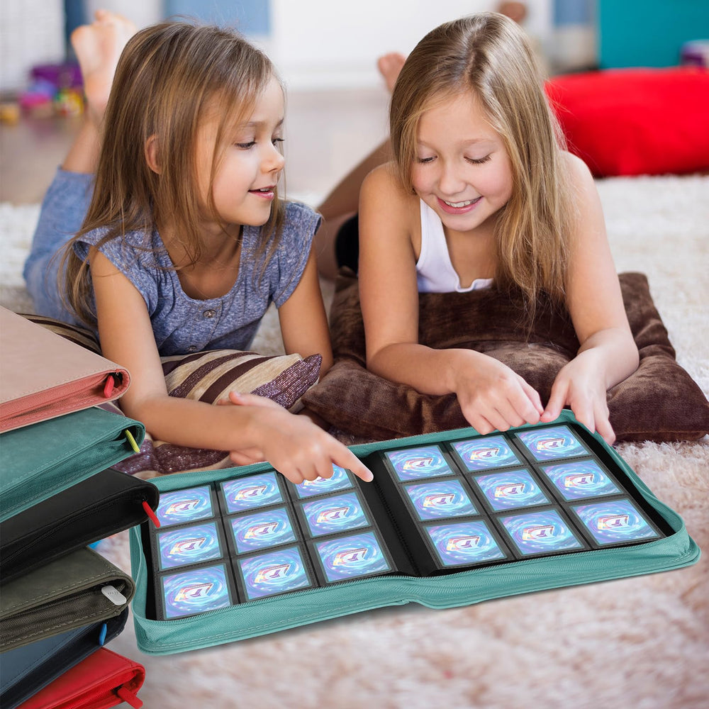Deoyibu binder capacity display demonstrates easy access to collection.
