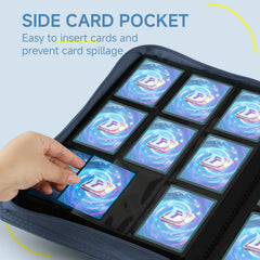 Deoyibu side pocket prevents spills and keeps cards secure.