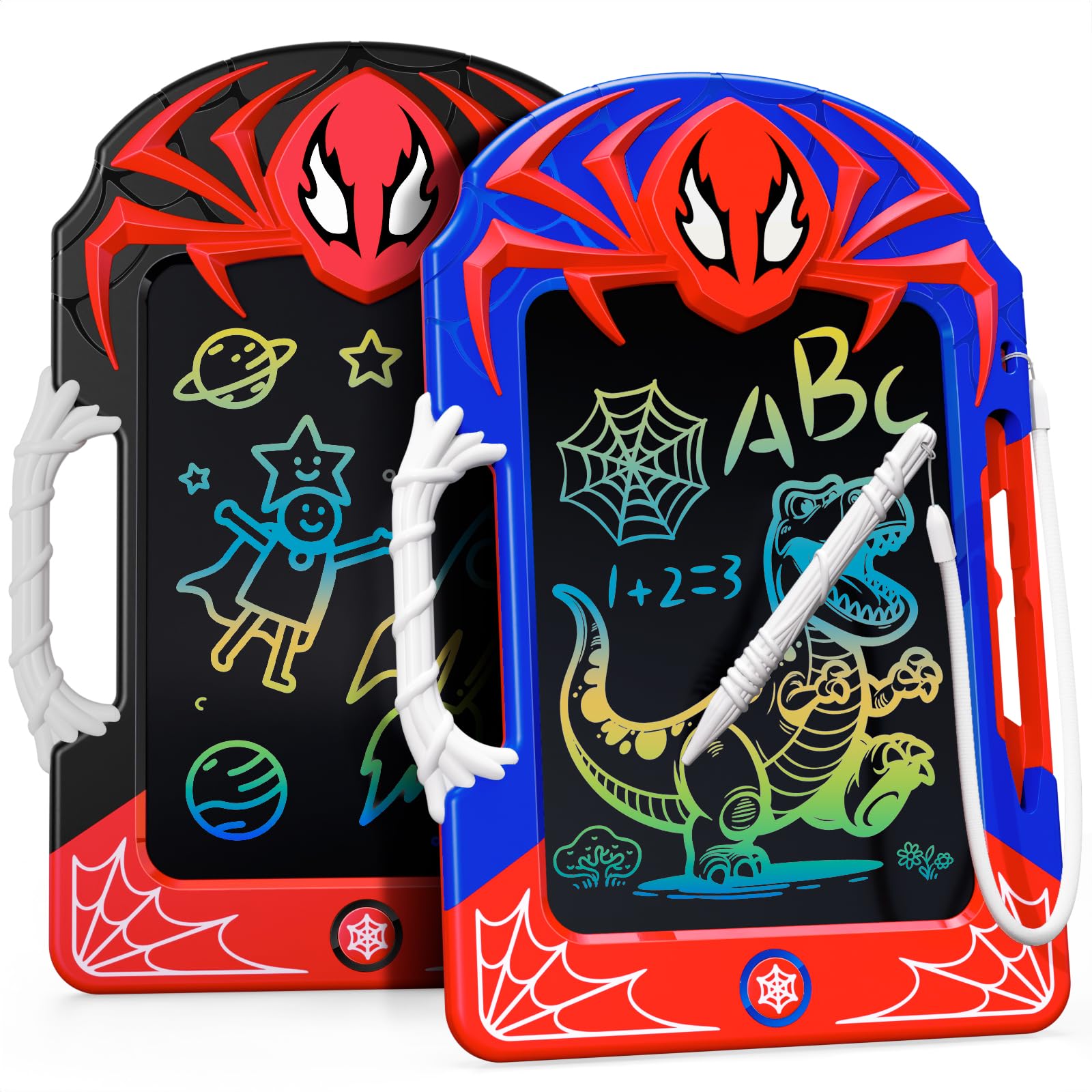 DEOZHANG LCD writing tablet red hero style for shared doodling on the go
