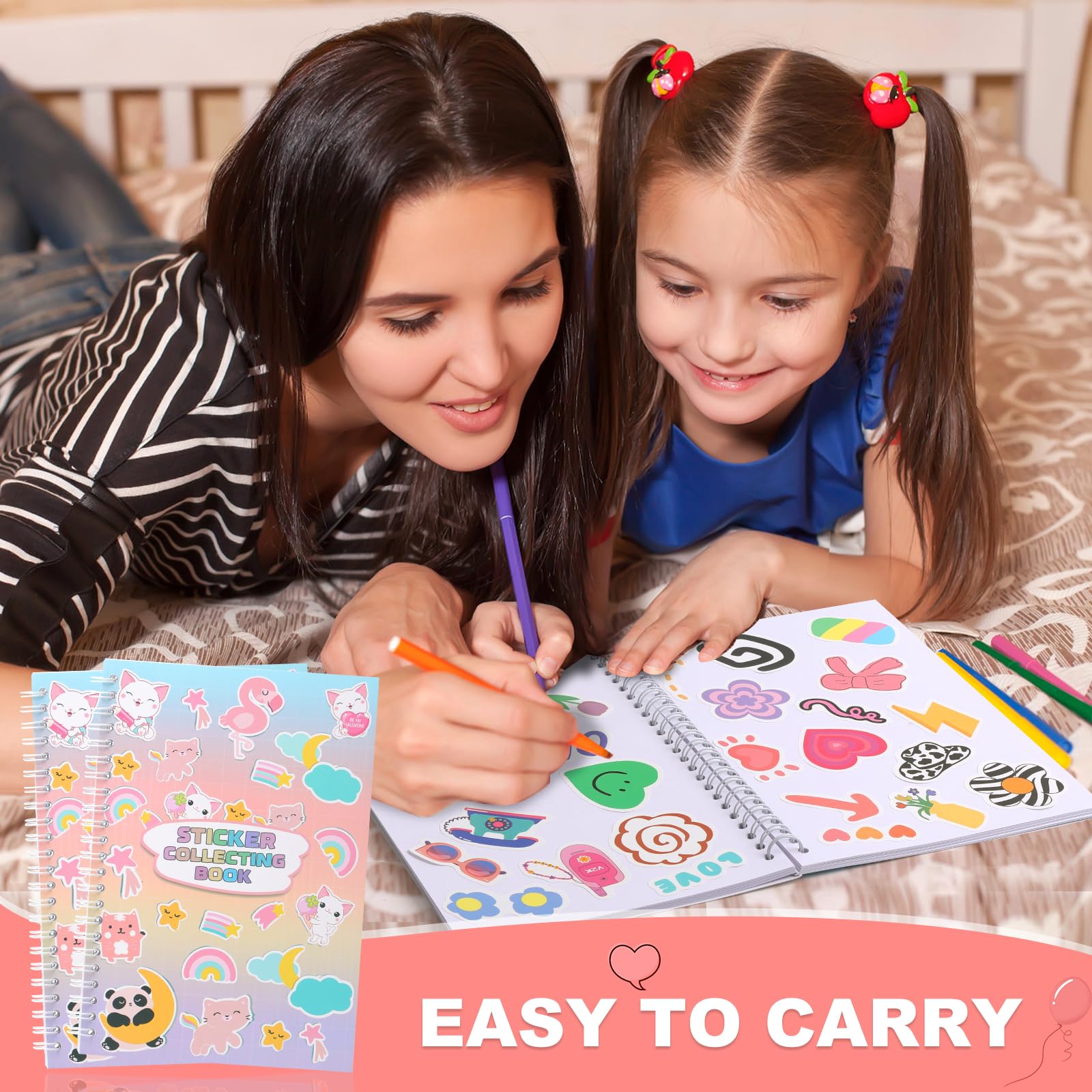 Deqing Warm gift-ready sticker book for enthusiasts.
