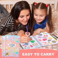 Deqing Warm gift-ready sticker book for enthusiasts.