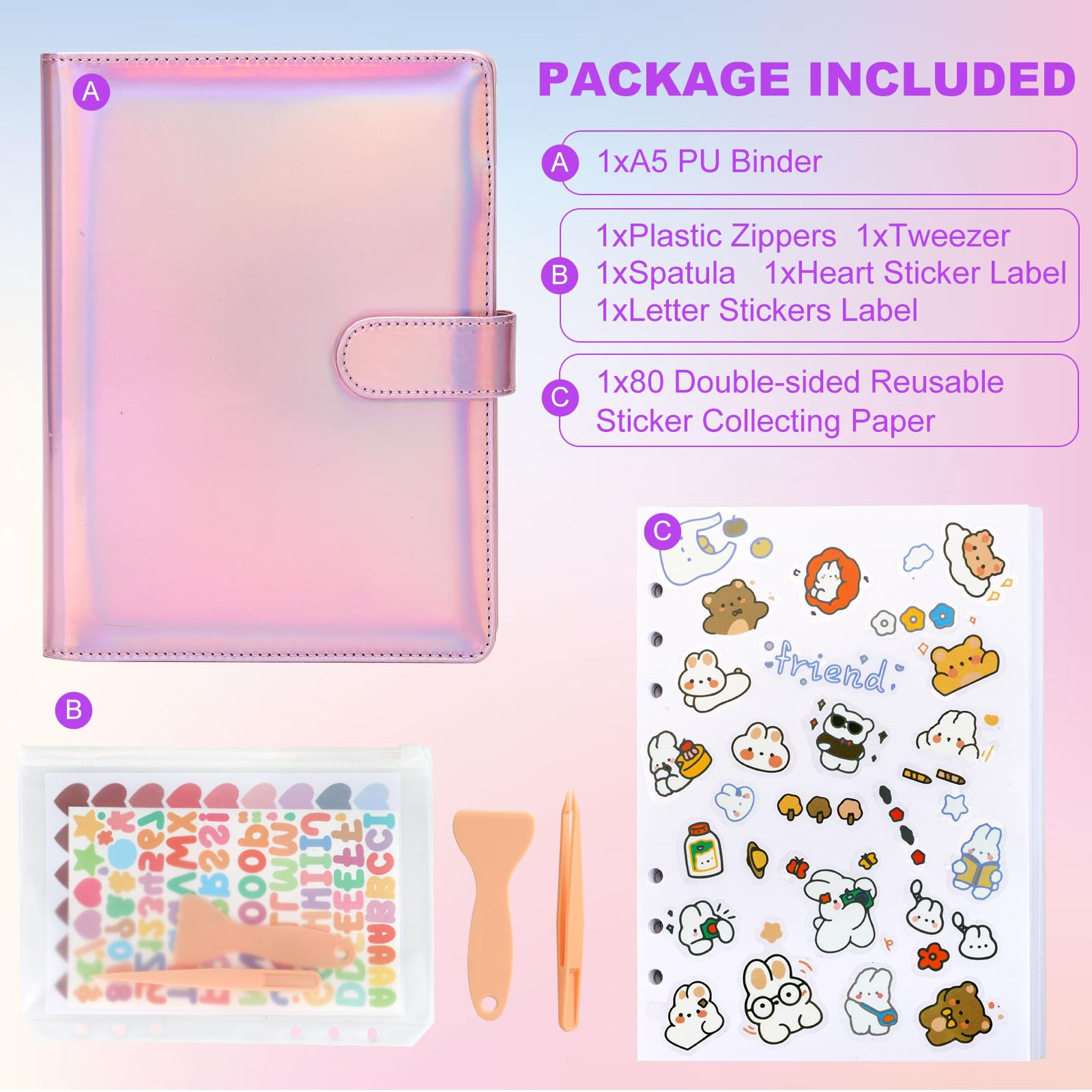 Deqing Warm PU leather sticker album emphasizing durability and protection