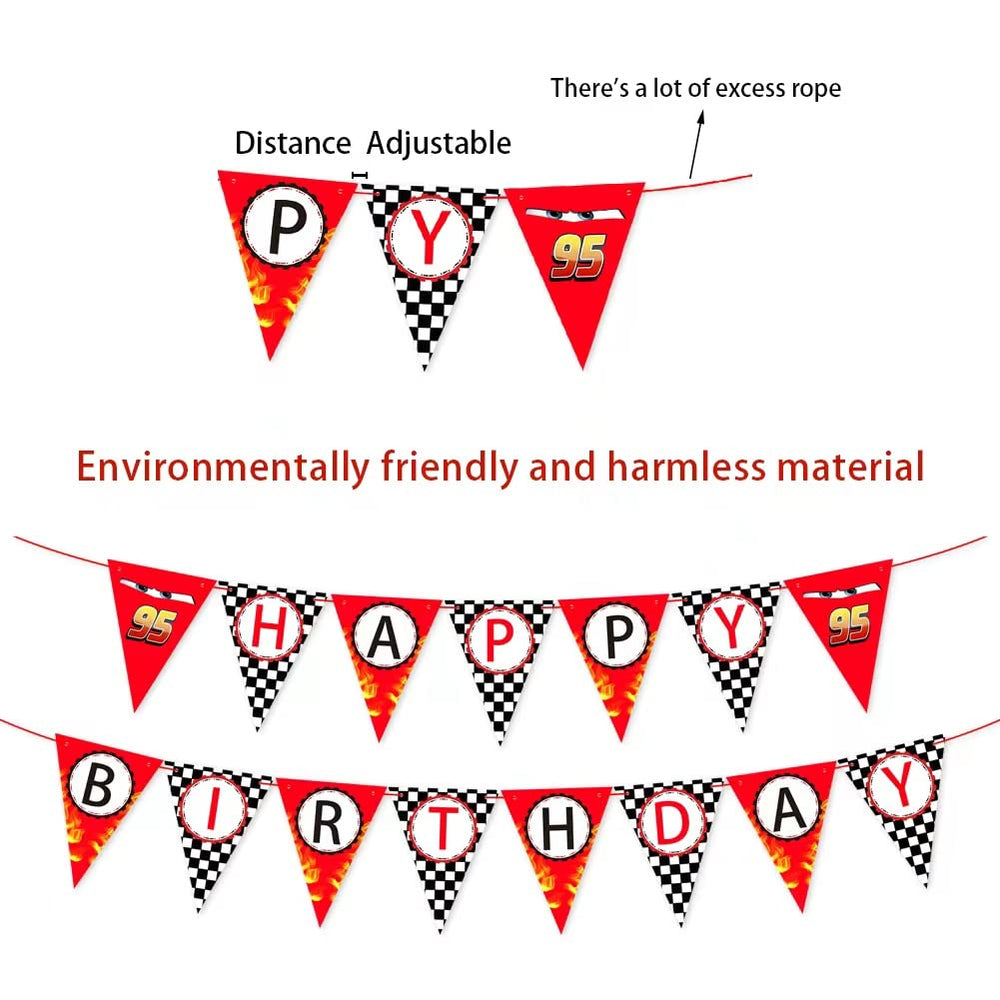 Derzhssg colorful car design banner adds visual excitement to celebrations