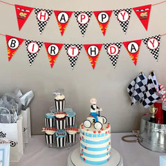 Derzhssg party banner packaging showing easy setup and reuse