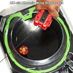 Desamvap BX right-spin top spins fast for dynamic battles.