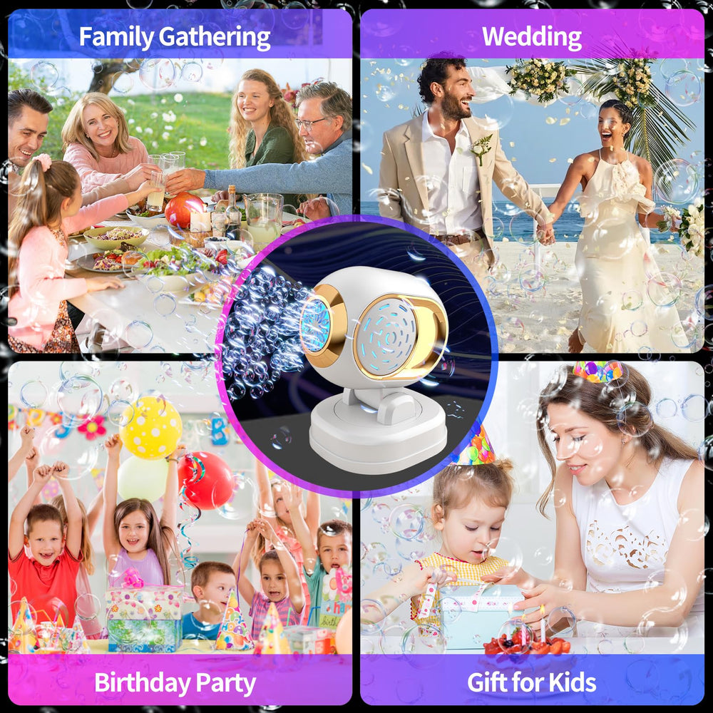Ideal for weddings and birthdays, creating a festive mood.