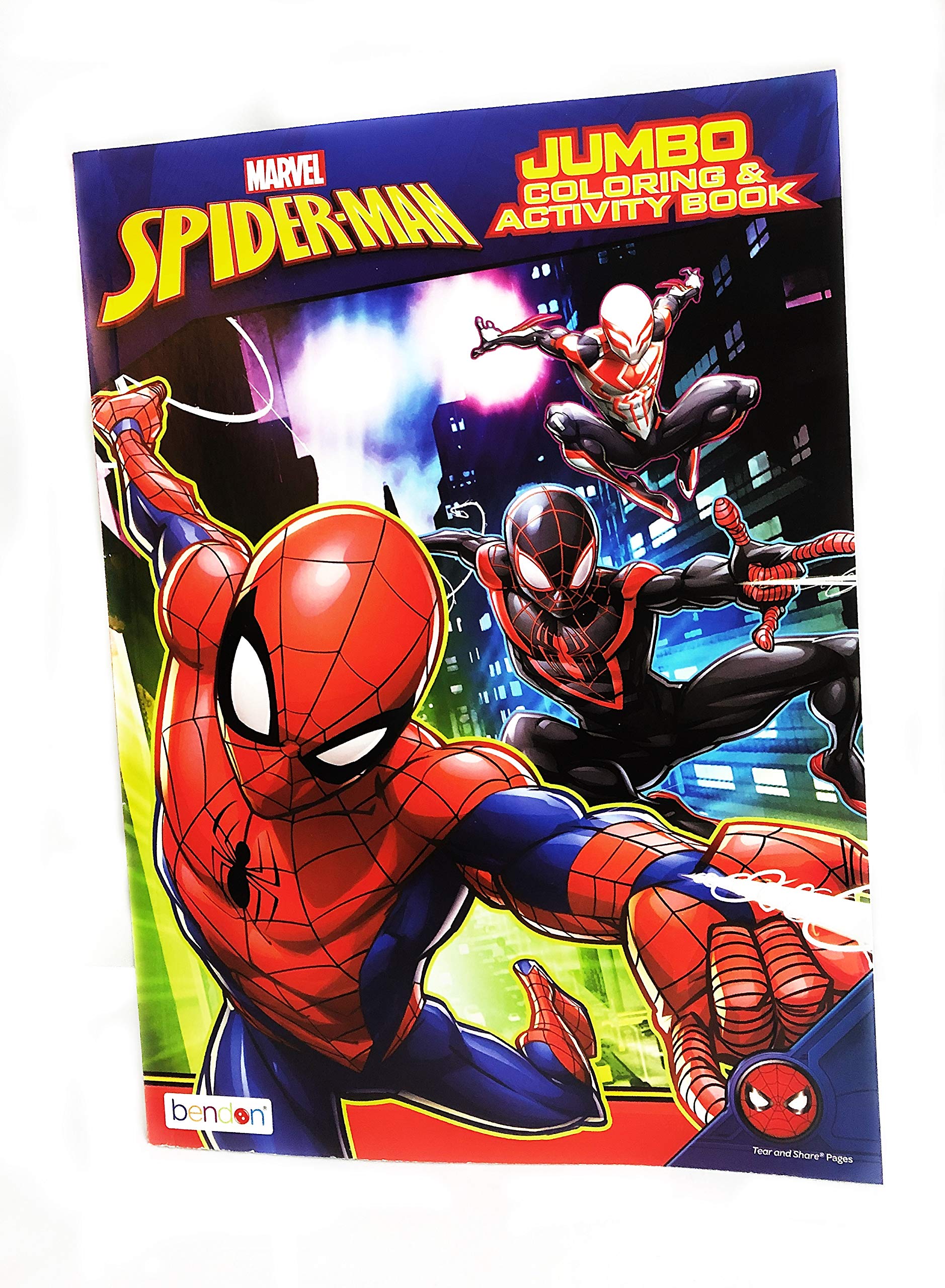 Designed Original Marvel Spiderman Jumbo Coloring Book interior pages for creative play on the go.