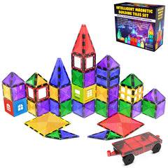 Desire Deluxe magnetic tiles durable design for years of creative use.