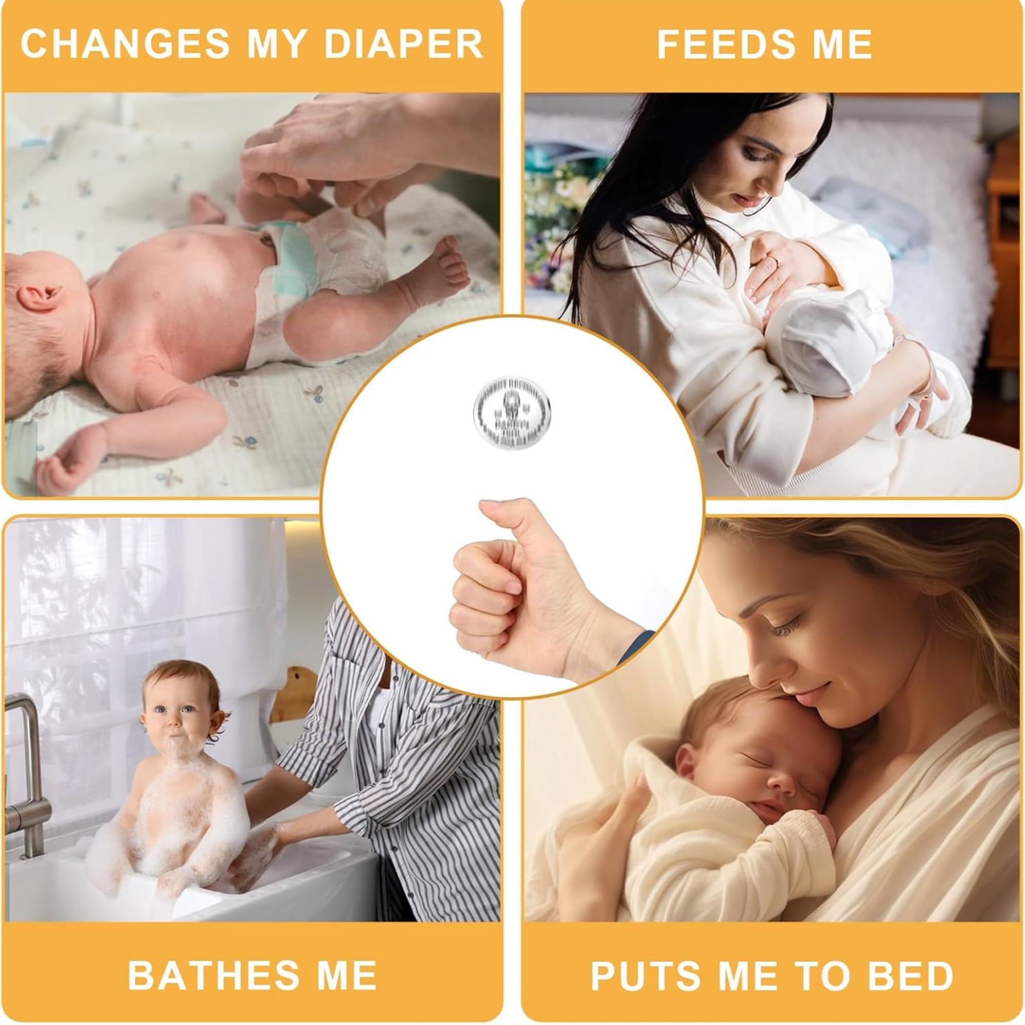 DESKINATOR boy mom gift option—playful keepsake for new parenting milestones.