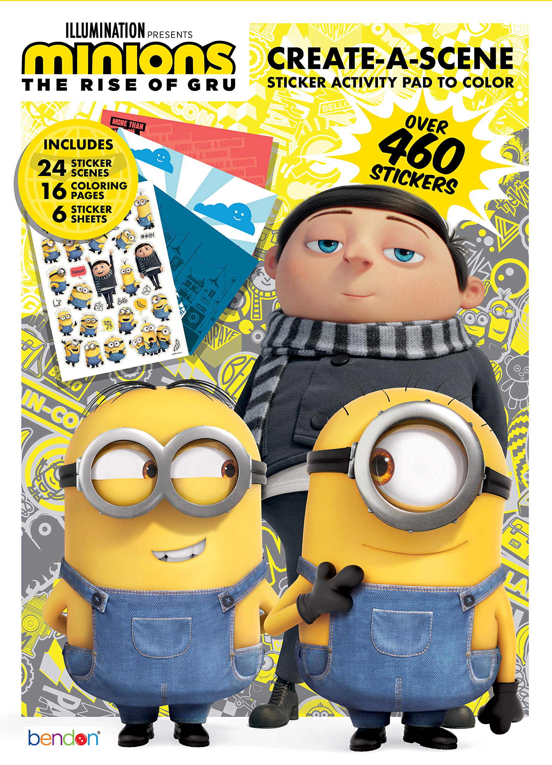 Despicable Me Rise of Gru cover image with vibrant scenes for imaginative storytelling