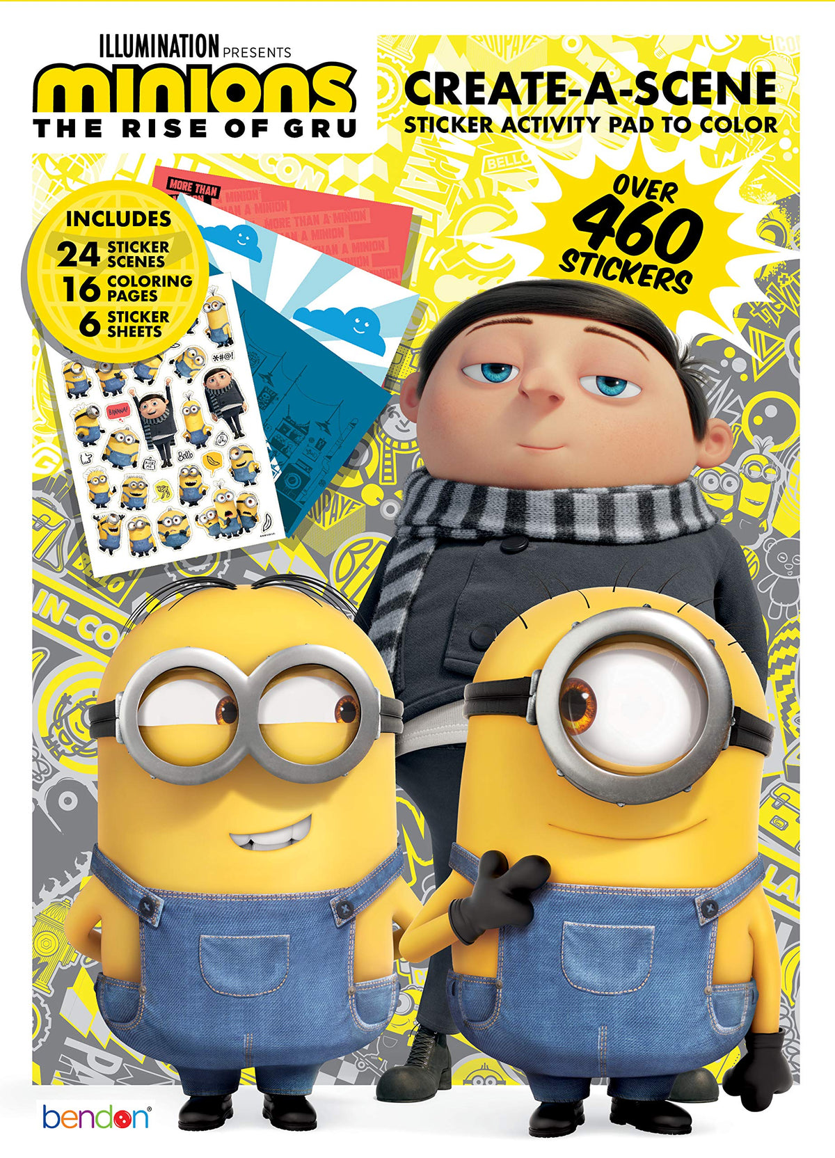 Despicable Me Rise of Gru cover image with vibrant scenes for imaginative storytelling