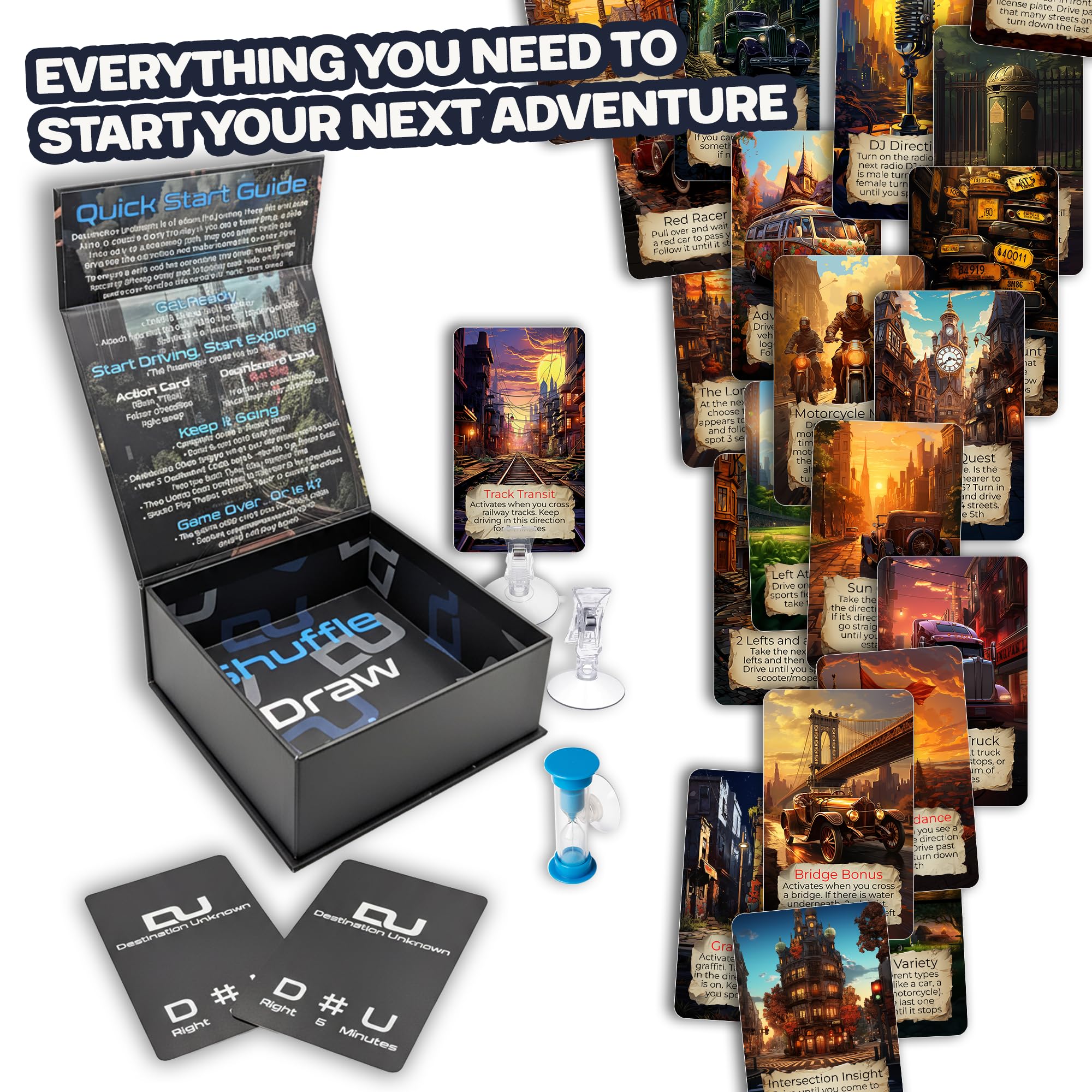Destination Unknown family road trip activity brings together exploration and conversation