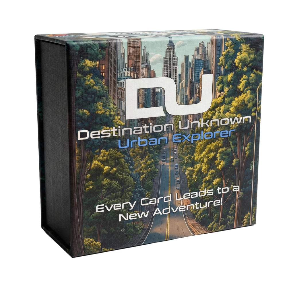 Destination Unknown urban explorer deck on dash inspires spontaneous city discoveries