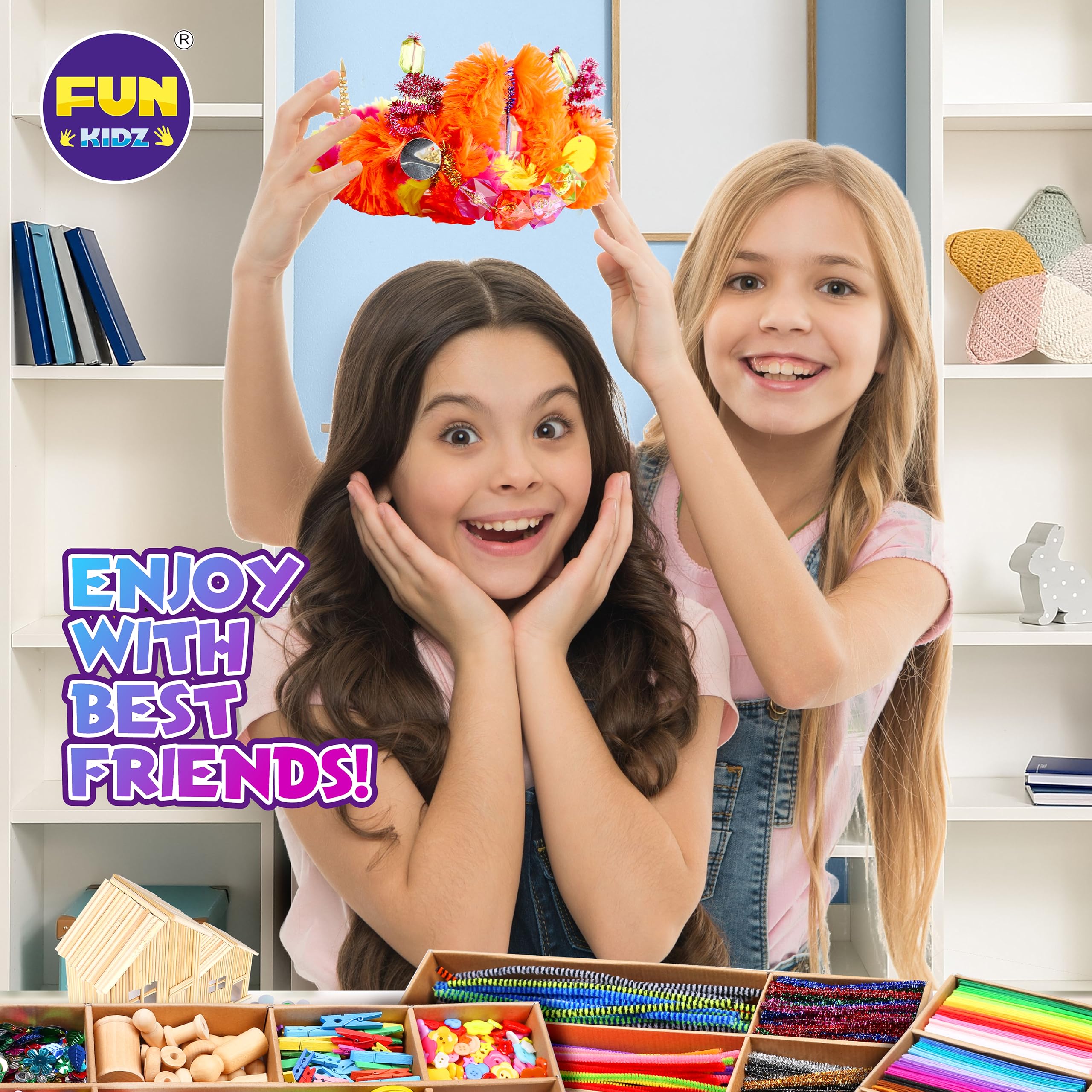 DEVELOP BY PLAY DIY crafts kit encourages imaginative, hands-on learning.