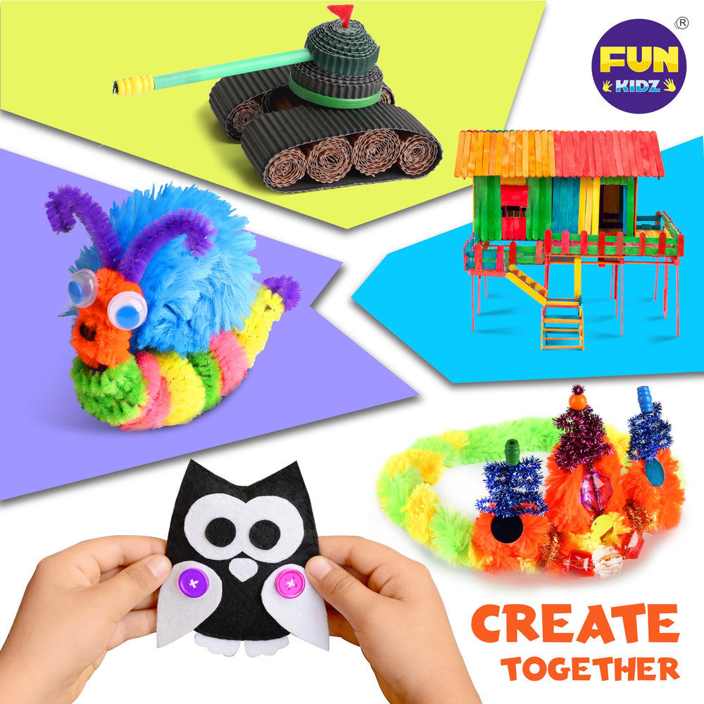 DEVELOP BY PLAY easy-to-follow instructions spark simple, successful crafts.